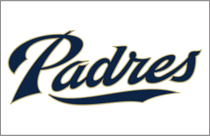 San Diego Padres 2012-2015 Jersey Logo vinyl decal